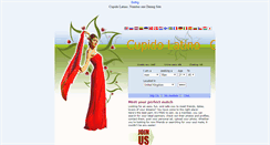 Desktop Screenshot of cupidolatino.dating.lt