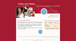 Desktop Screenshot of datesandmates.co.uk.dating.lt